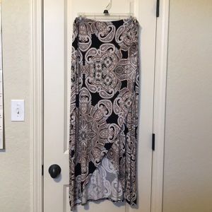 Maeve by Anthropologie Wrap Skirt Paisley Med.